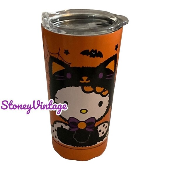 Sanrio Hello Kitty Halloween Cold cup and tumbler set of 3 Pumpkin Ghost Cat - Picture 7 of 12